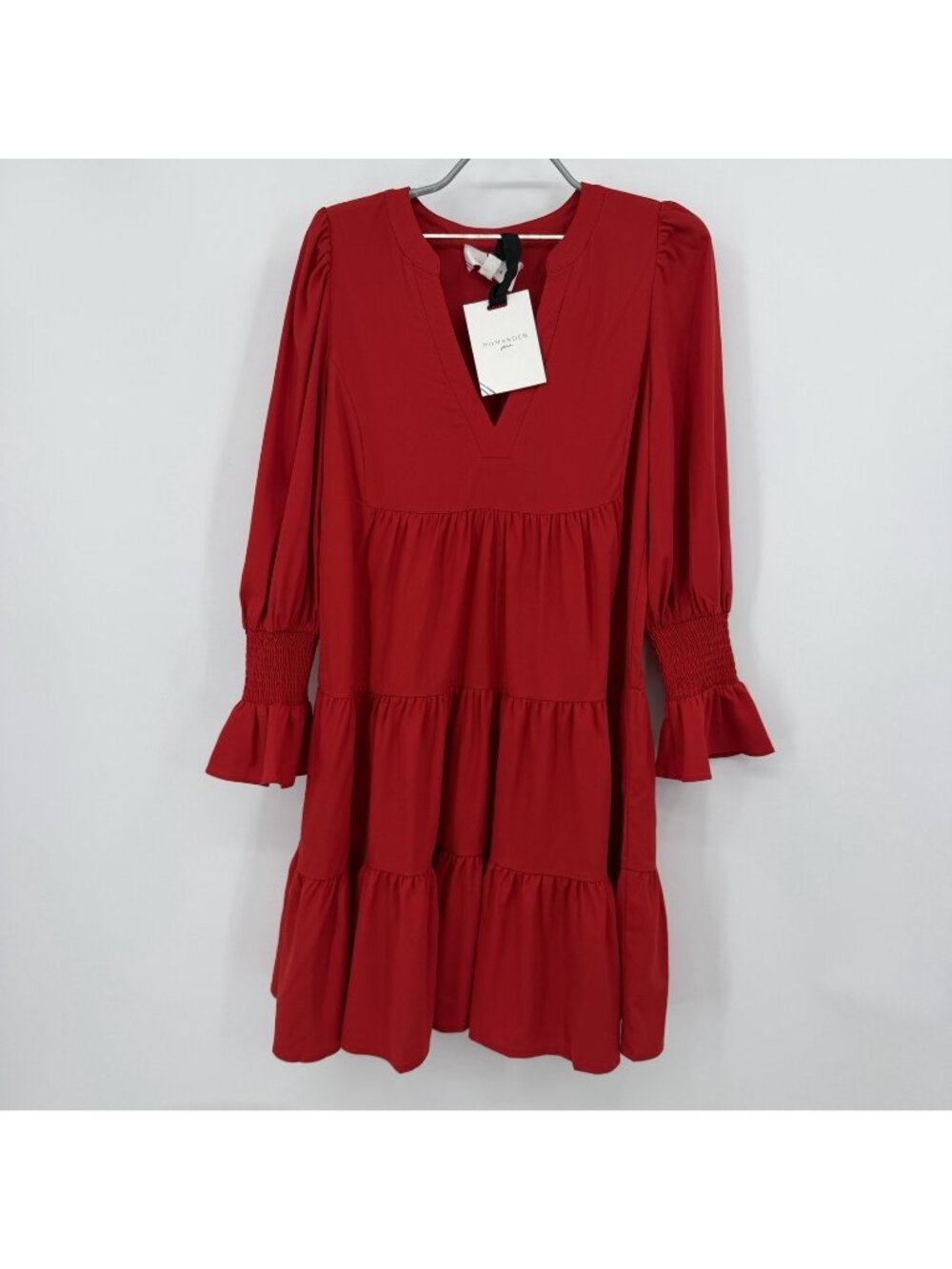 Pomander Place by Tuckernuck Red Stretch Crepe Kenzo Dress size S NWT